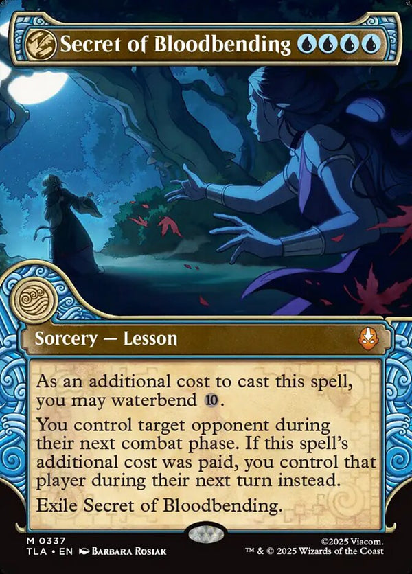 Secret of Bloodbending (Showcase) - Magic: The Gathering