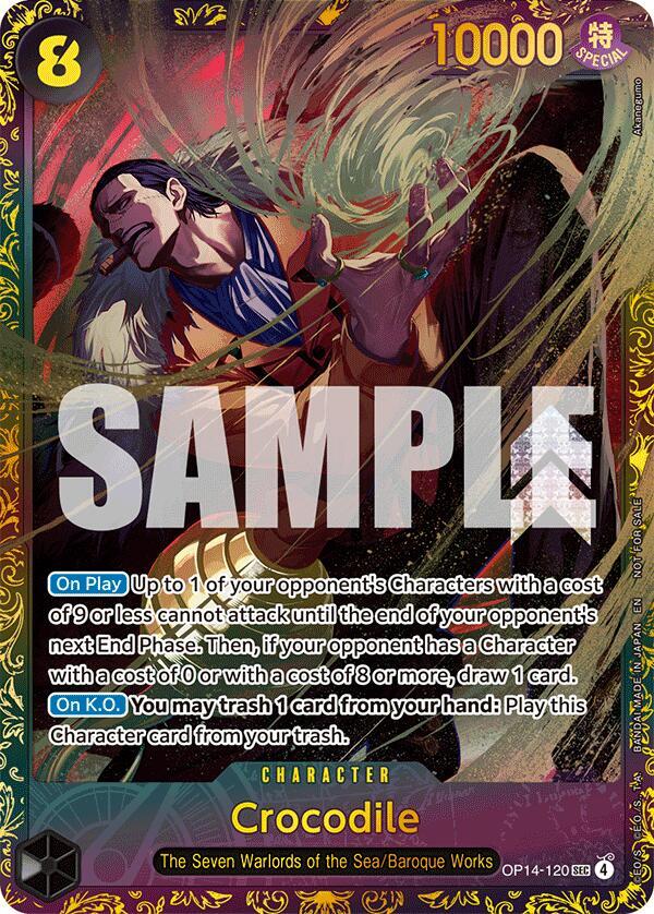 Crocodile - OP14-120 (CS26-27 Regionals Season 1) - One Piece Card Game