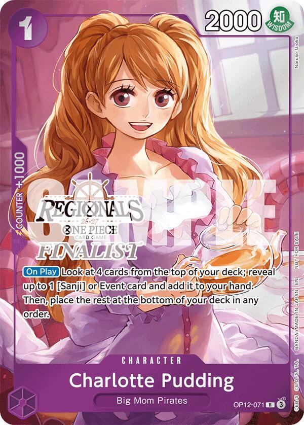 Charlotte Pudding (Regionals Finalist Card Set 26-27) - One Piece Card Game