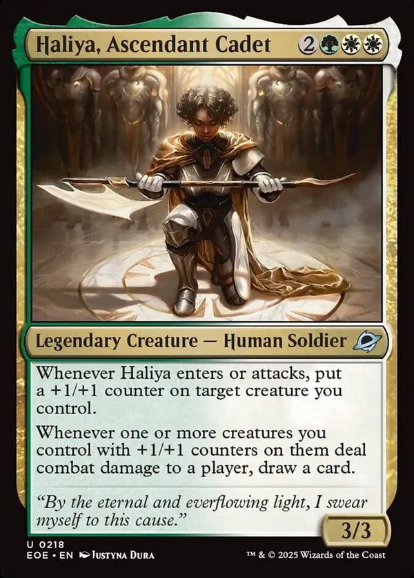 Haliya, Ascendant Cadet - Magic: The Gathering