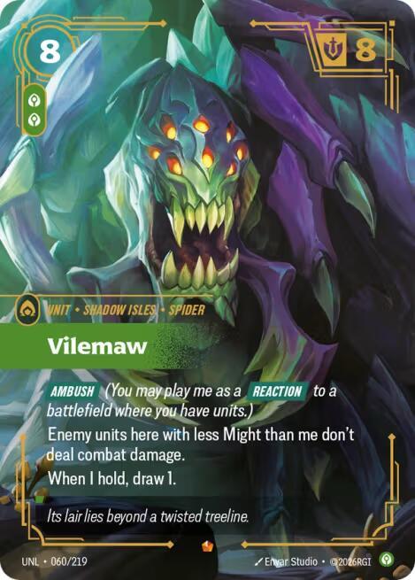 Vilemaw (UNL 060/219) - Riftbound: League of Legends TCG