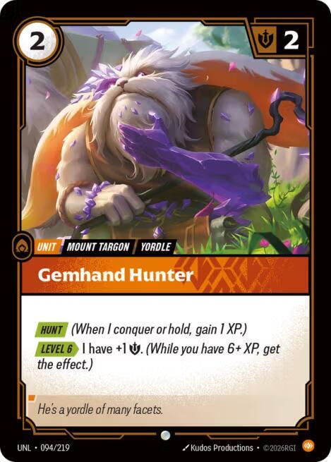 Gemhand Hunter - Riftbound: League of Legends TCG