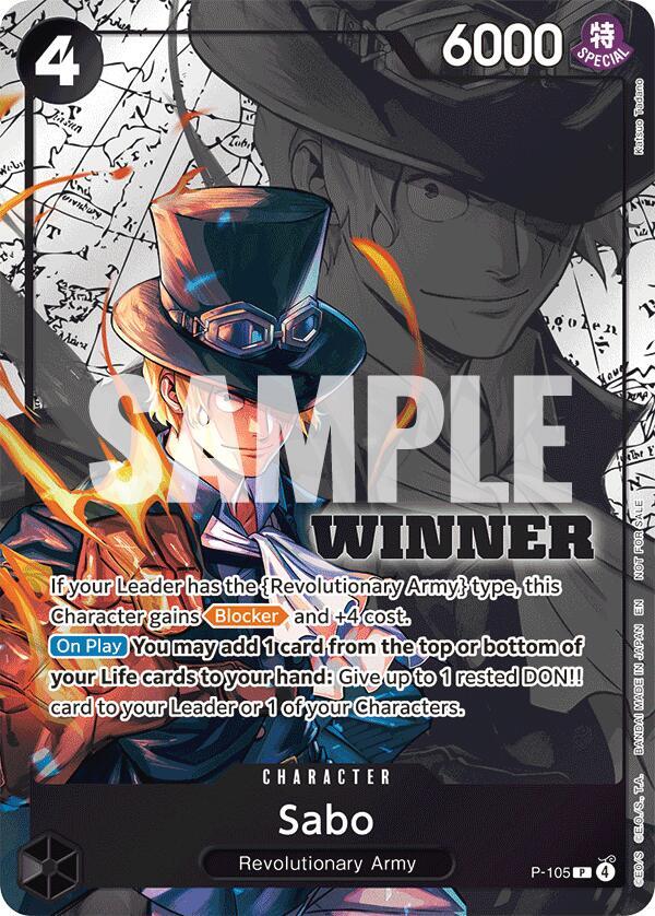 Sabo (Winner Pack 2026 Vol. 2) - One Piece Card Game