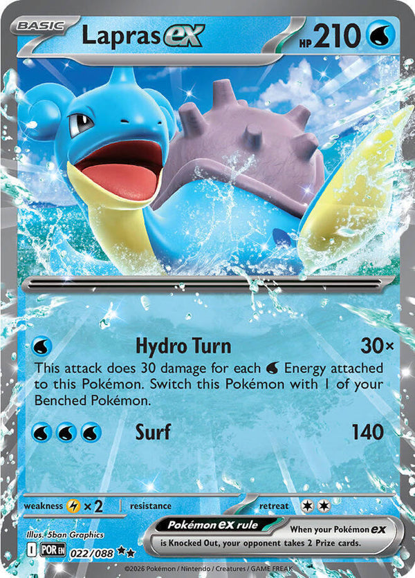 Lapras ex - Pokémon