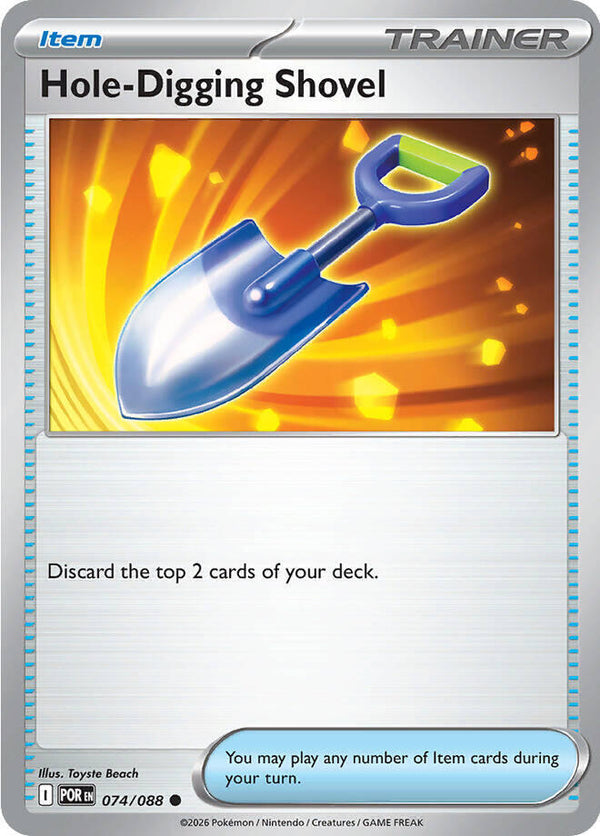 Hole-Digging Shovel - Pokémon