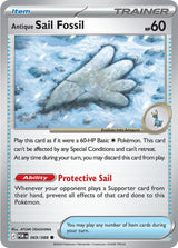 Antique Sail Fossil - Pokémon