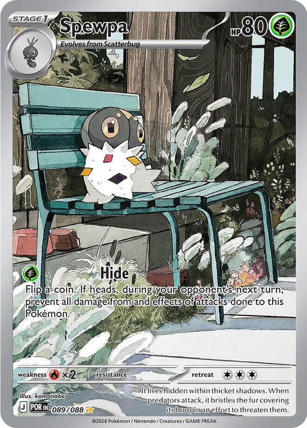 Spewpa - 089/088 - Pokémon