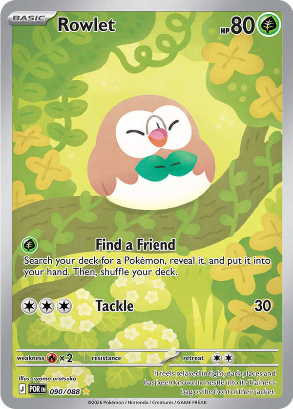 Rowlet - 090/088 - Pokémon