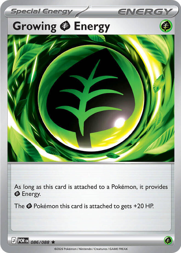 Growing Grass Energy - Pokémon