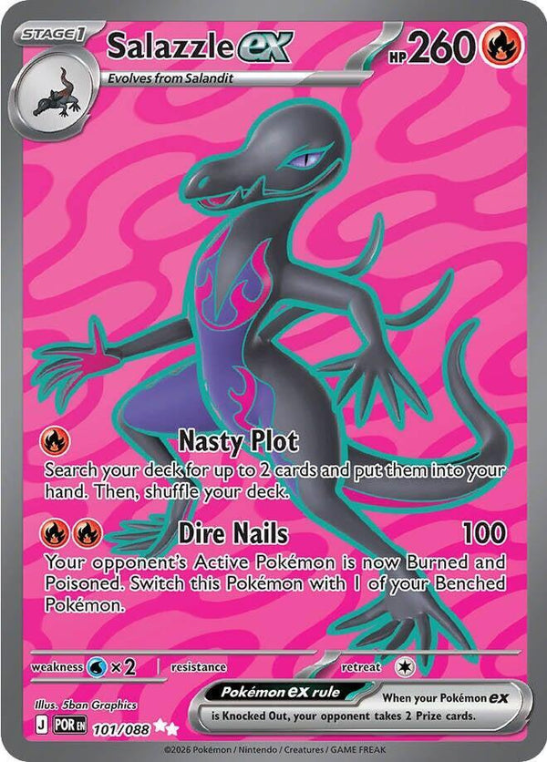Salazzle ex - 101/088 - Pokémon