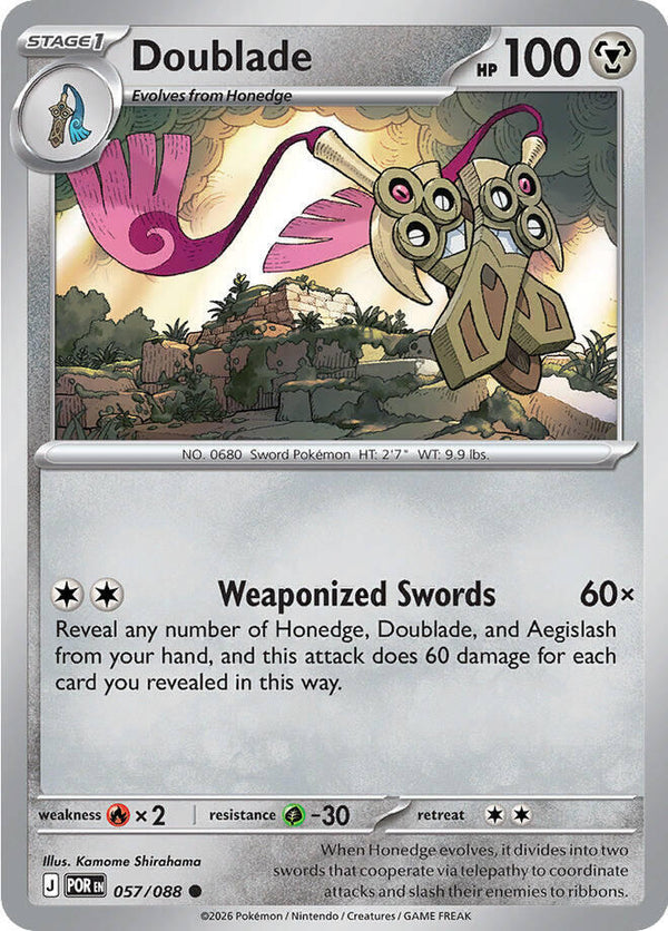 Doublade - 057/088 - Pokémon
