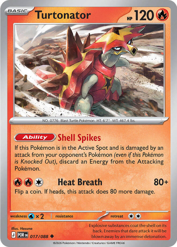 Turtonator - Pokémon