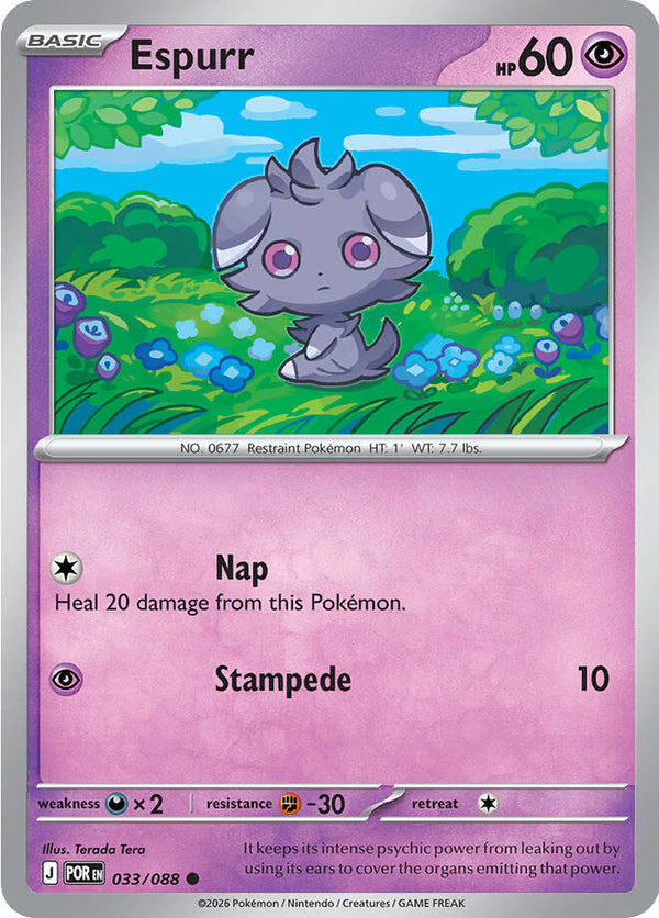 Espurr - 033/088 - Pokémon