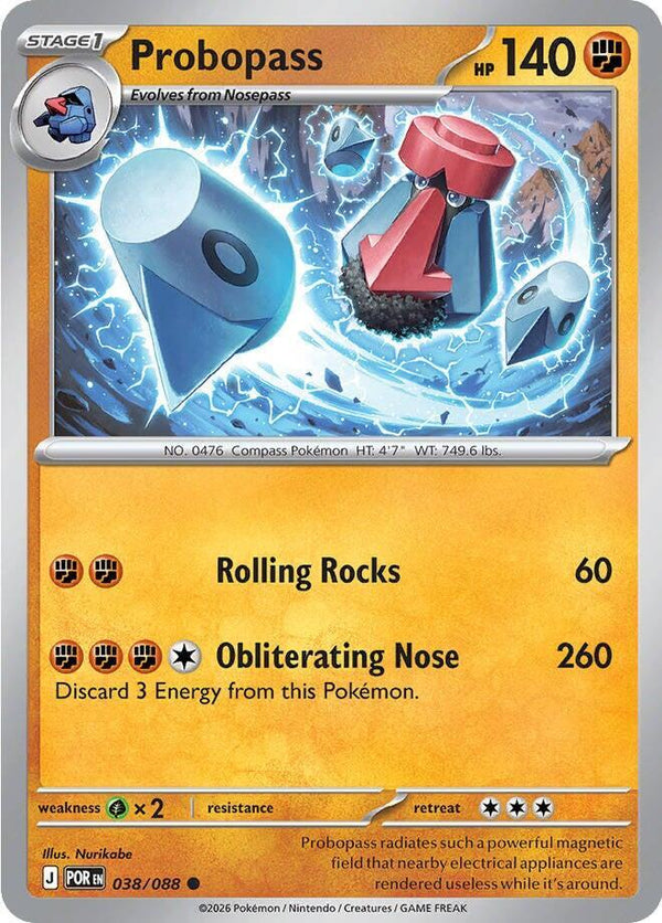 Probopass - 038/088 - Pokémon
