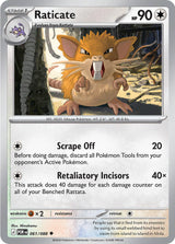 Raticate - 061/088 - Pokémon