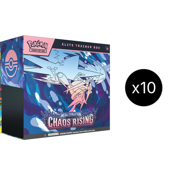 Chaos Rising Elite Trainer Box Case - Pokémon