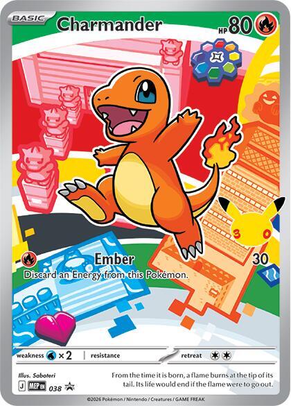 Charmander - 038 - Pokémon