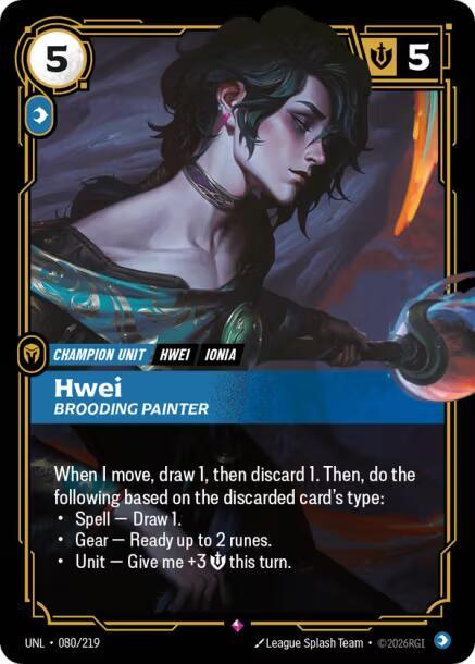 Hwei, Brooding Painter - Riftbound: League of Legends TCG