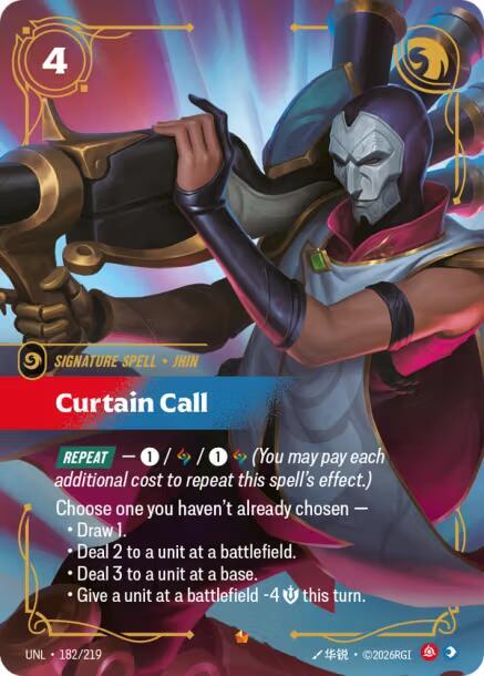 Curtain Call - Riftbound: League of Legends TCG