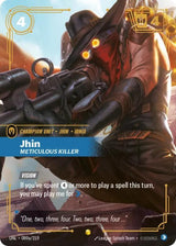 Jhin - Meticulous Killer (Alternate Art) - Riftbound: League of Legends TCG
