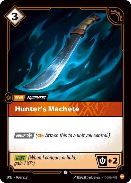 Hunter's Machete - Riftbound: League of Legends TCG