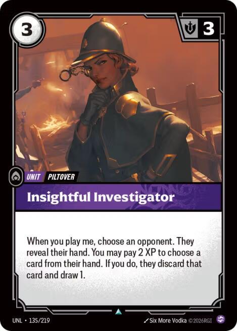 Insightful Investigator - Riftbound: League of Legends TCG