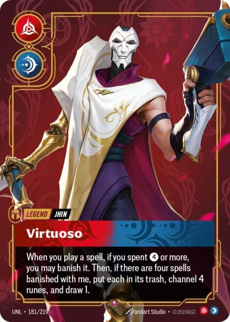 Jhin - Virtuoso - Riftbound: League of Legends TCG