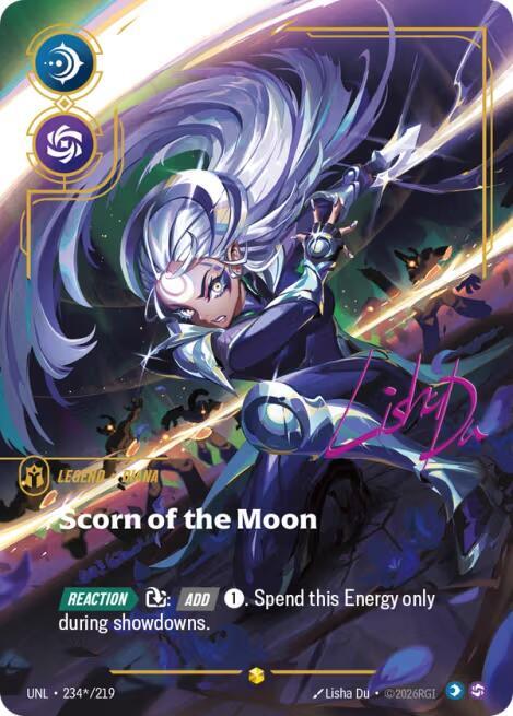 Diana - Scorn of the Moon (Signature) - Riftbound: League of Legends TCG