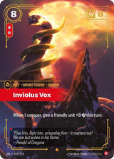 Inviolus Vox (UNL 027/219) - Riftbound: League of Legends TCG