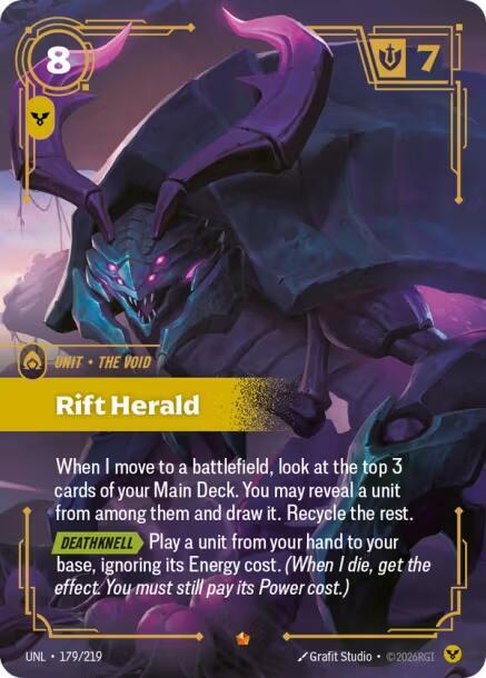 Rift Herald (UNL 179/219) - Riftbound: League of Legends TCG