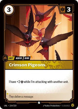 Crimson Pigeons - Riftbound: League of Legends TCG
