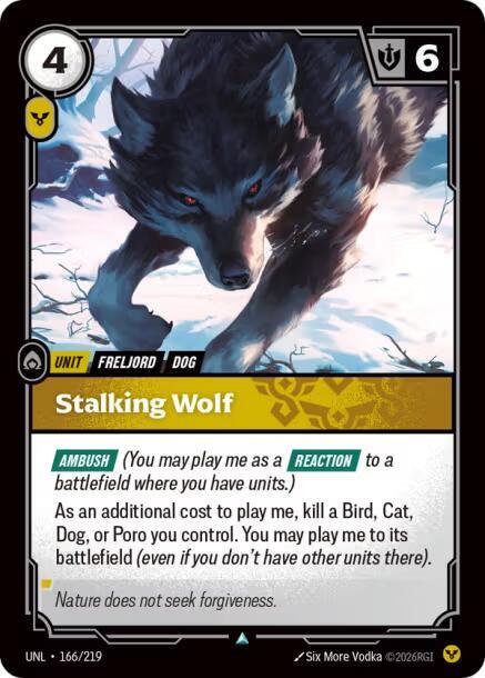Stalking Wolf - Riftbound: League of Legends TCG