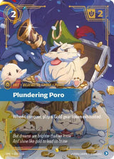 Plundering Poro (Overnumbered) - Riftbound: League of Legends TCG