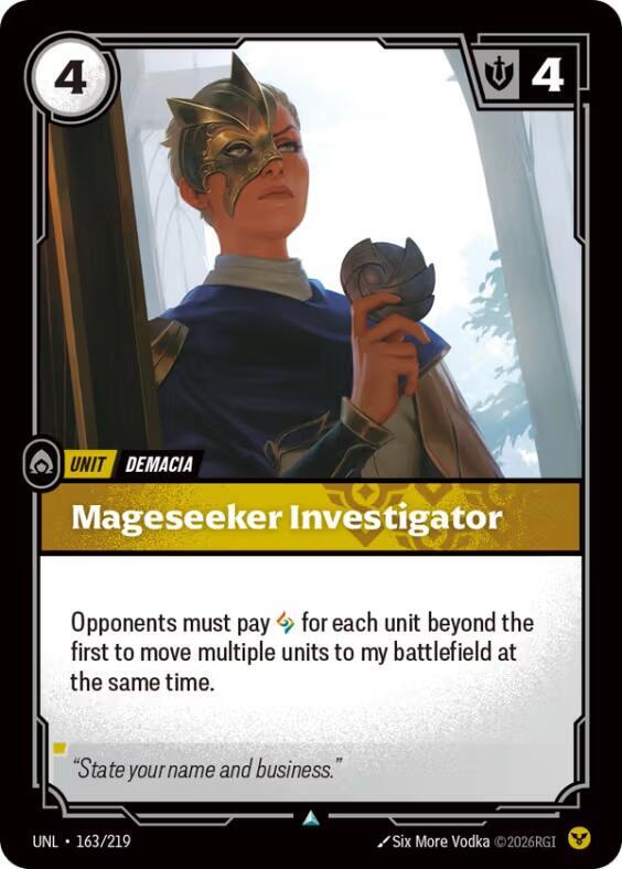 Mageseeker Investigator - Riftbound: League of Legends TCG