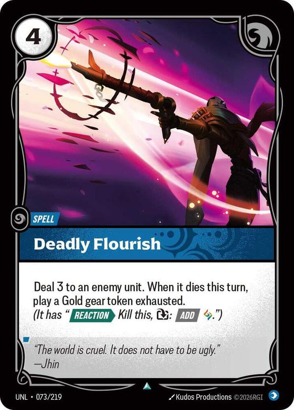 Deadly Flourish - Riftbound: League of Legends TCG