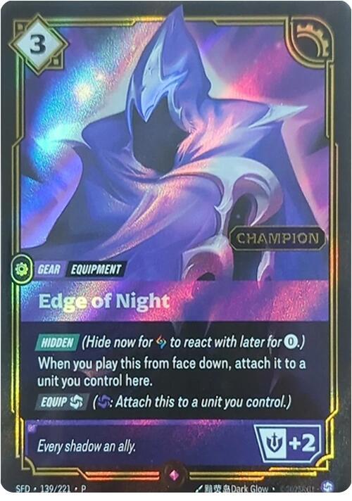 Edge of Night (Champion) - Riftbound: League of Legends TCG