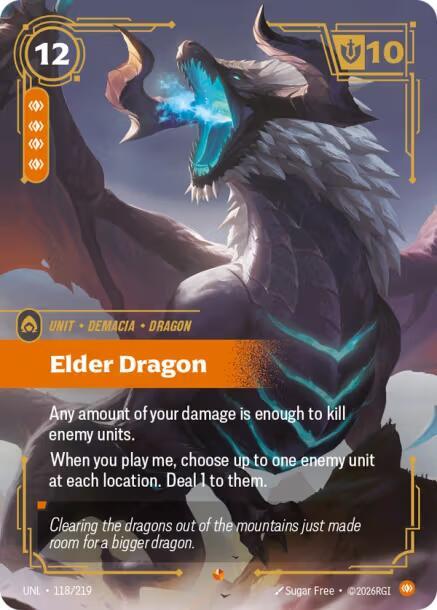 Elder Dragon - Riftbound: League of Legends TCG