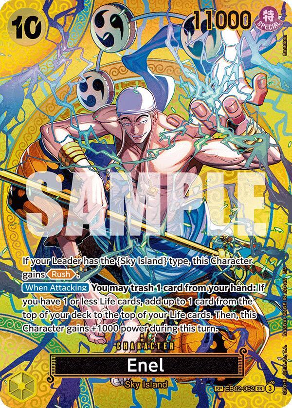 Enel (SP) - One Piece Card Game