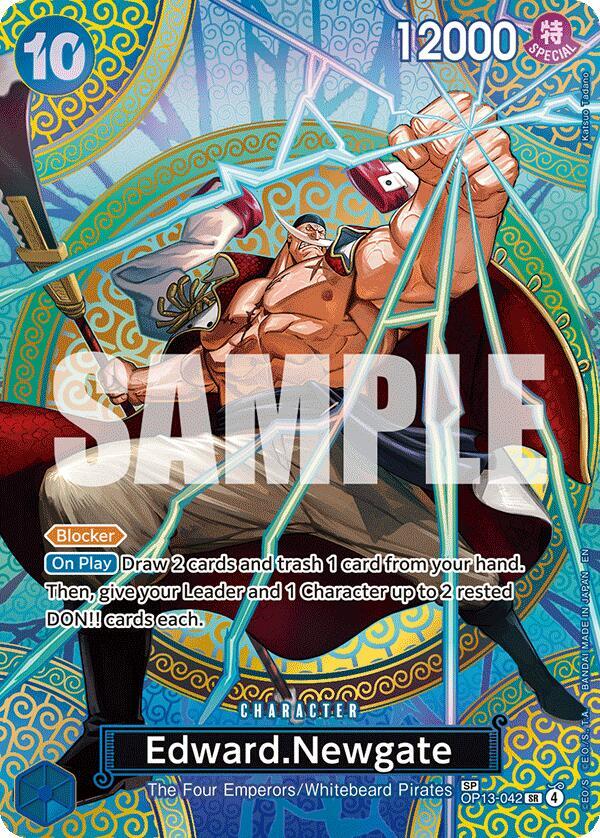 Edward.Newgate (SP) - One Piece Card Game
