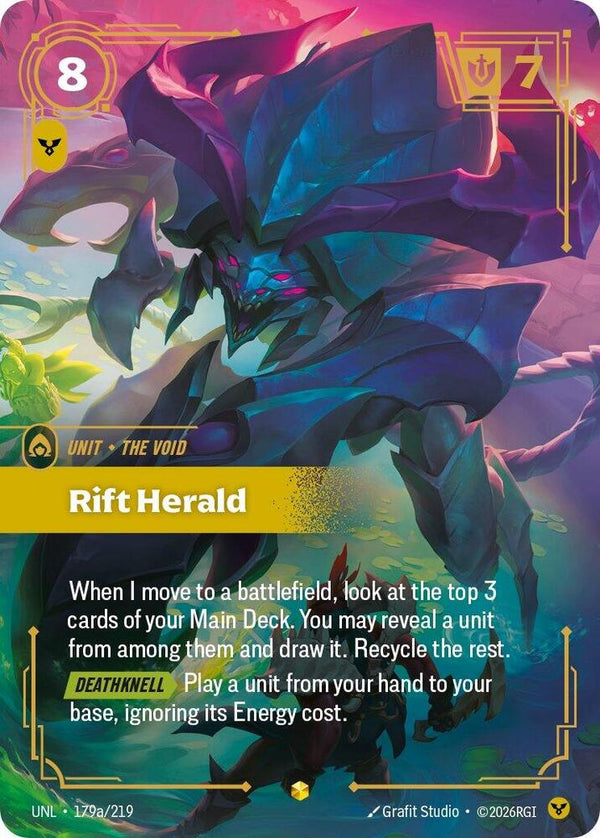 Rift Herald (Alternate Art) - Riftbound: League of Legends TCG