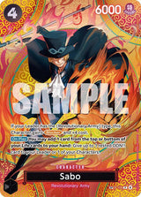 Sabo (P-105) (SP) - One Piece Card Game