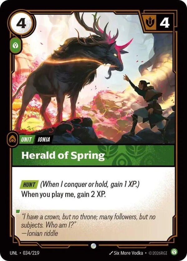 Herald of Spring - Riftbound: League of Legends TCG