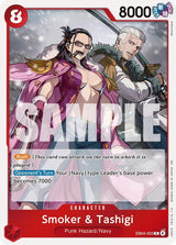 Smoker & Tashigi - One Piece Card Game