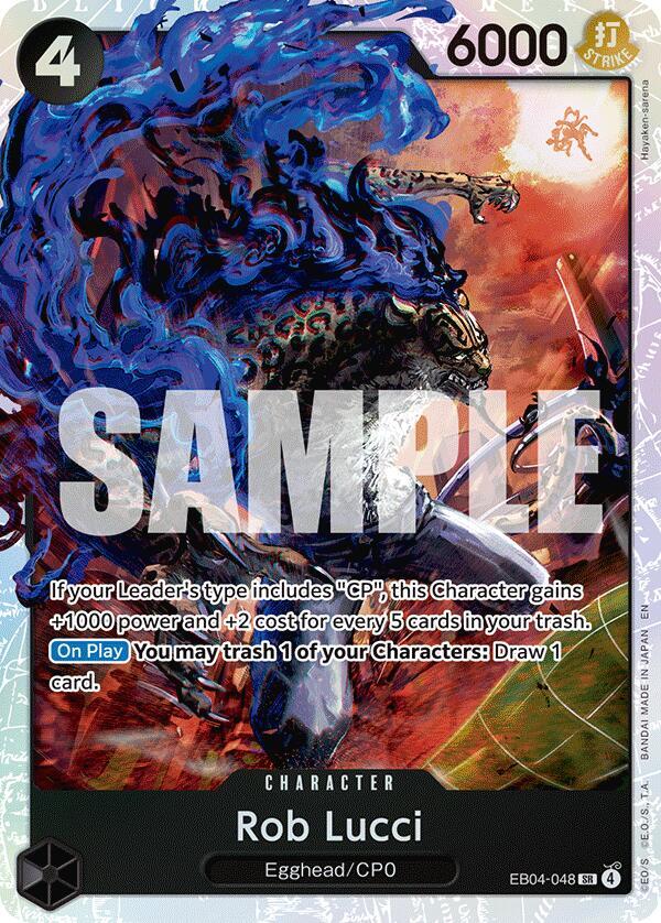 Rob Lucci - One Piece Card Game