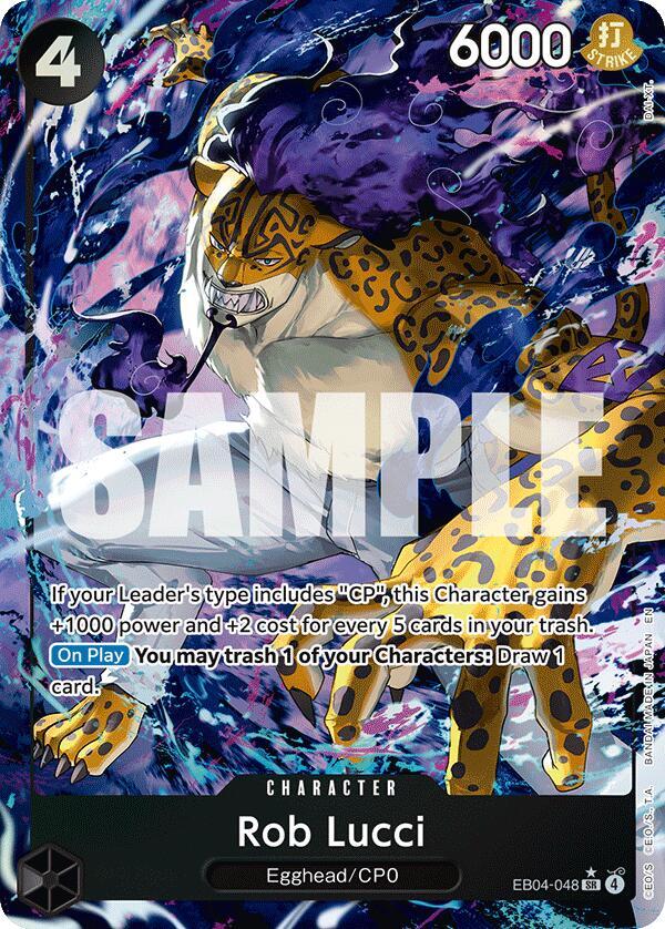Rob Lucci (Alternate Art) - One Piece Card Game