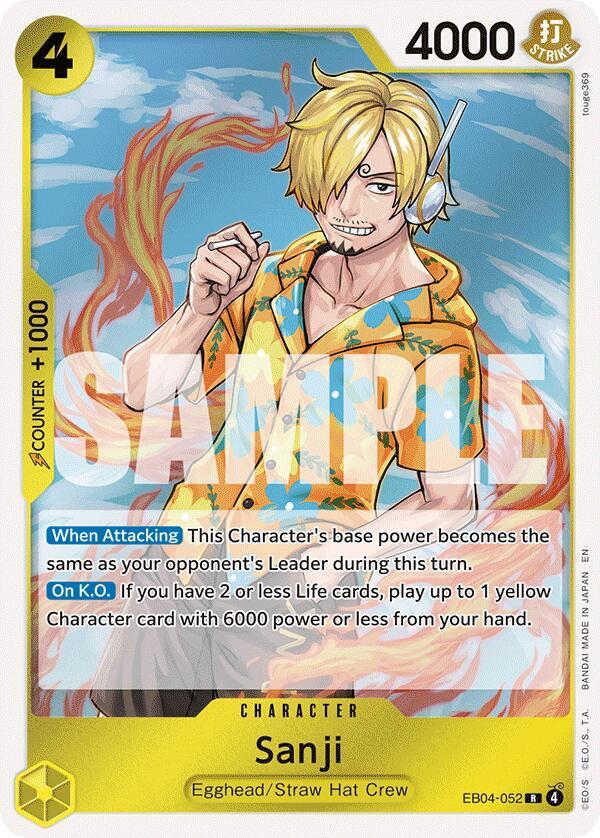 Sanji (EB04-052) - One Piece Card Game