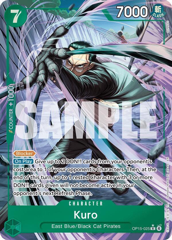 Kuro (Alternate Art) - One Piece Card Game