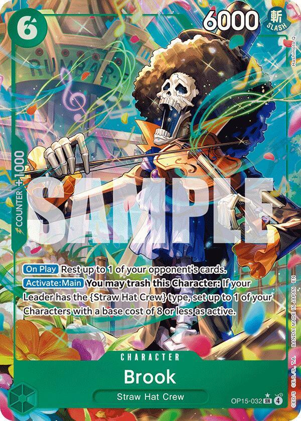 Brook (OP15-032) (Alternate Art) - One Piece Card Game