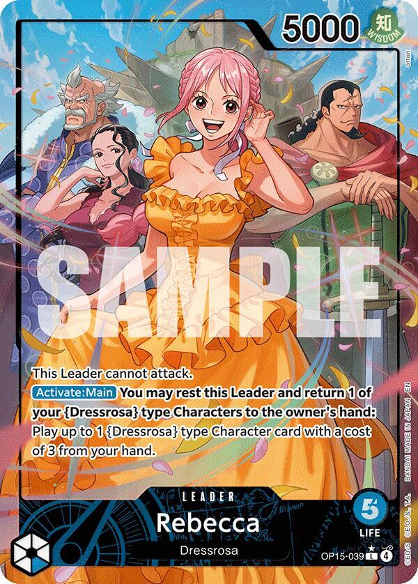Rebecca (OP15-039) (Alternate Art) - One Piece Card Game