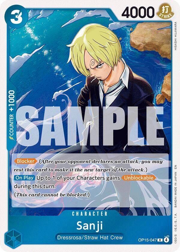 Sanji (OP15-047) - One Piece Card Game